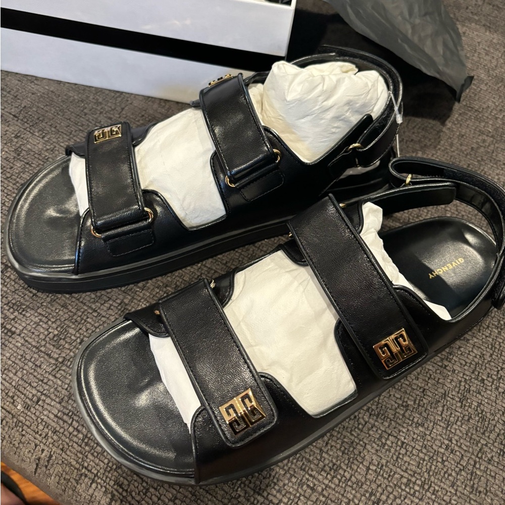 Black Givenchy sandals women's size 41